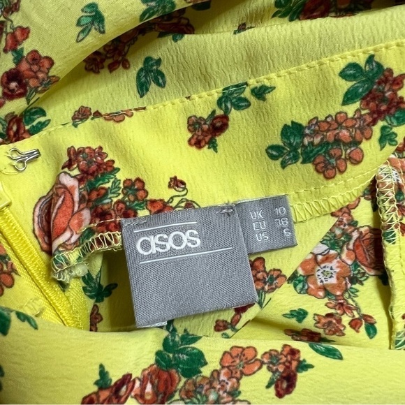 ASOS Yellow Dress Size 6 - Picture 13 of 13